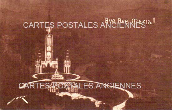 Cartes postales anciennes > CARTES POSTALES > carte postale ancienne > cartes-postales-ancienne.com Occitanie Hautes pyrenees Lourdes