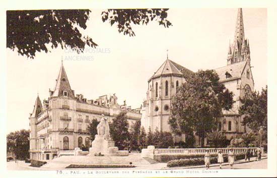 Cartes postales anciennes > CARTES POSTALES > carte postale ancienne > cartes-postales-ancienne.com Nouvelle aquitaine Pyrenees atlantiques Pau