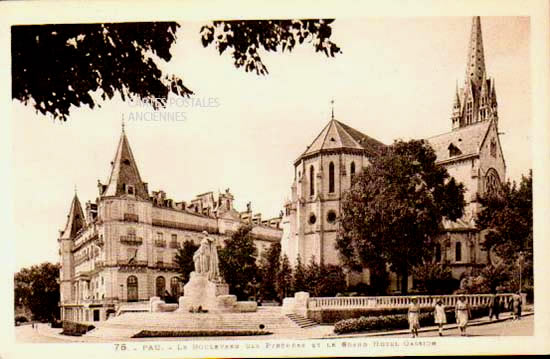 Cartes postales anciennes > CARTES POSTALES > carte postale ancienne > cartes-postales-ancienne.com Nouvelle aquitaine Pyrenees atlantiques Pau