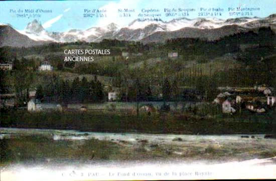 Cartes postales anciennes > CARTES POSTALES > carte postale ancienne > cartes-postales-ancienne.com Nouvelle aquitaine Pyrenees atlantiques Pau