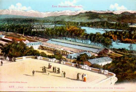 Cartes postales anciennes > CARTES POSTALES > carte postale ancienne > cartes-postales-ancienne.com Nouvelle aquitaine Pyrenees atlantiques Pau