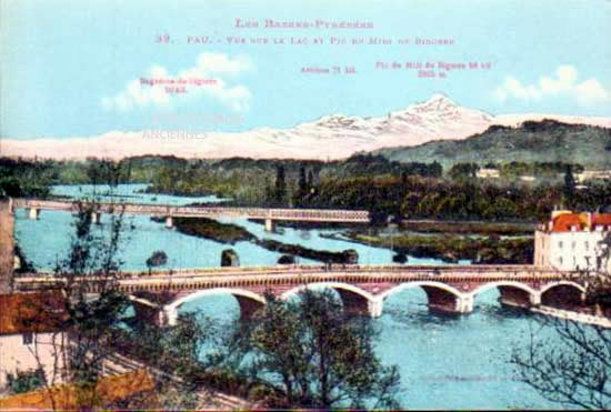 Cartes postales anciennes > CARTES POSTALES > carte postale ancienne > cartes-postales-ancienne.com Nouvelle aquitaine Pyrenees atlantiques Pau