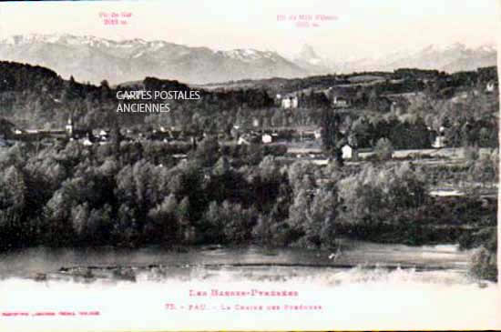 Cartes postales anciennes > CARTES POSTALES > carte postale ancienne > cartes-postales-ancienne.com Nouvelle aquitaine Pyrenees atlantiques Pau