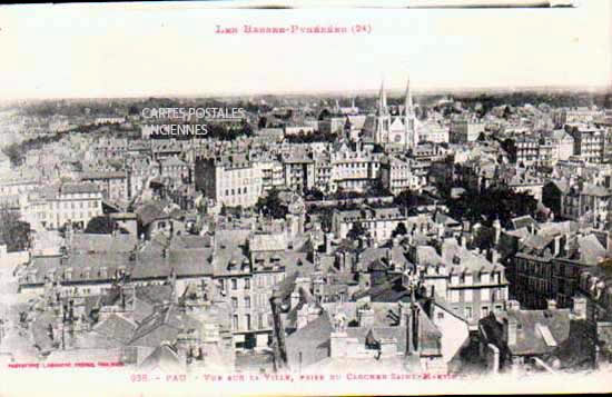 Cartes postales anciennes > CARTES POSTALES > carte postale ancienne > cartes-postales-ancienne.com Nouvelle aquitaine Pyrenees atlantiques Pau