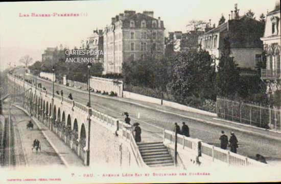 Cartes postales anciennes > CARTES POSTALES > carte postale ancienne > cartes-postales-ancienne.com Nouvelle aquitaine Pyrenees atlantiques Pau