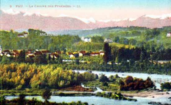 Cartes postales anciennes > CARTES POSTALES > carte postale ancienne > cartes-postales-ancienne.com Nouvelle aquitaine Pyrenees atlantiques Pau