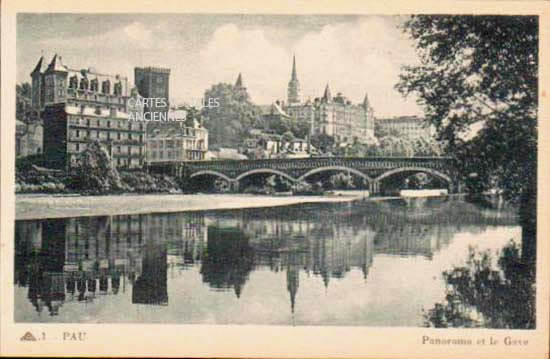 Cartes postales anciennes > CARTES POSTALES > carte postale ancienne > cartes-postales-ancienne.com Nouvelle aquitaine Pyrenees atlantiques Pau