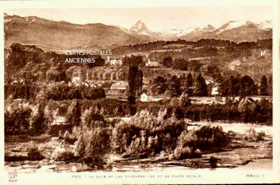 Cartes postales anciennes > CARTES POSTALES > carte postale ancienne > cartes-postales-ancienne.com Nouvelle aquitaine Pyrenees atlantiques Pau