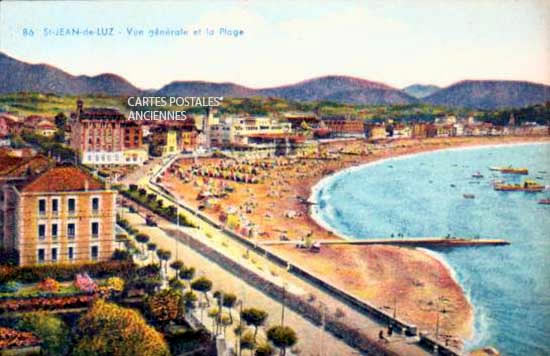 Cartes postales anciennes > CARTES POSTALES > carte postale ancienne > cartes-postales-ancienne.com Nouvelle aquitaine Pyrenees atlantiques Saint Jean De Luz