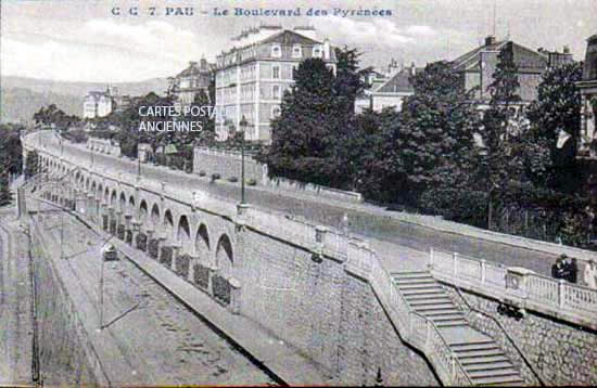 Cartes postales anciennes > CARTES POSTALES > carte postale ancienne > cartes-postales-ancienne.com Nouvelle aquitaine Pyrenees atlantiques Pau