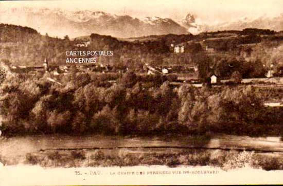 Cartes postales anciennes > CARTES POSTALES > carte postale ancienne > cartes-postales-ancienne.com Nouvelle aquitaine Pyrenees atlantiques Pau