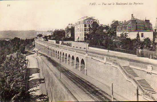 Cartes postales anciennes > CARTES POSTALES > carte postale ancienne > cartes-postales-ancienne.com Nouvelle aquitaine Pyrenees atlantiques Pau