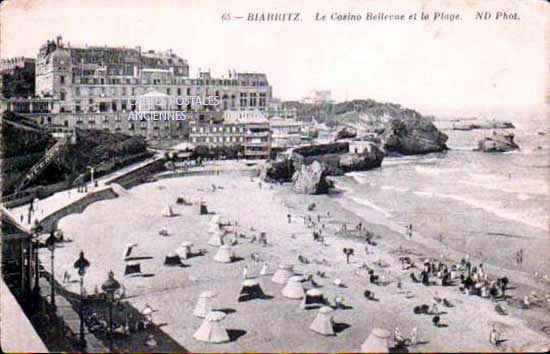 Cartes postales anciennes > CARTES POSTALES > carte postale ancienne > cartes-postales-ancienne.com Nouvelle aquitaine Pyrenees atlantiques Biarritz