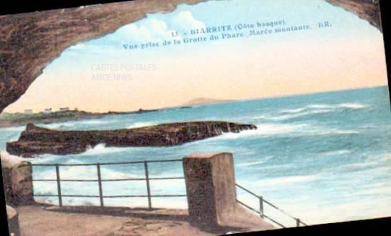 Cartes postales anciennes > CARTES POSTALES > carte postale ancienne > cartes-postales-ancienne.com Nouvelle aquitaine Pyrenees atlantiques Biarritz