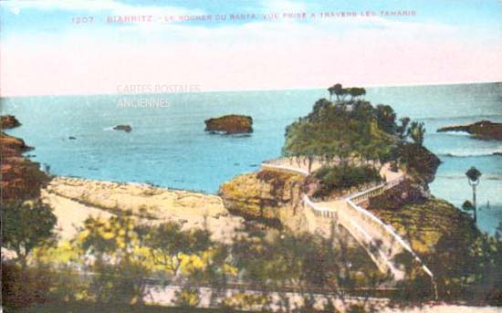 Cartes postales anciennes > CARTES POSTALES > carte postale ancienne > cartes-postales-ancienne.com Nouvelle aquitaine Pyrenees atlantiques Biarritz