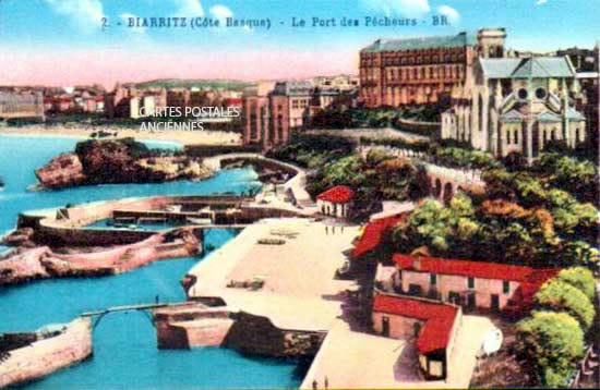 Cartes postales anciennes > CARTES POSTALES > carte postale ancienne > cartes-postales-ancienne.com Nouvelle aquitaine Pyrenees atlantiques Biarritz