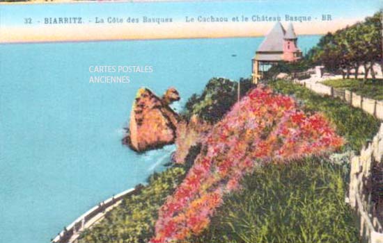 Cartes postales anciennes > CARTES POSTALES > carte postale ancienne > cartes-postales-ancienne.com Nouvelle aquitaine Pyrenees atlantiques Biarritz