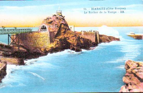 Cartes postales anciennes > CARTES POSTALES > carte postale ancienne > cartes-postales-ancienne.com Nouvelle aquitaine Pyrenees atlantiques Biarritz