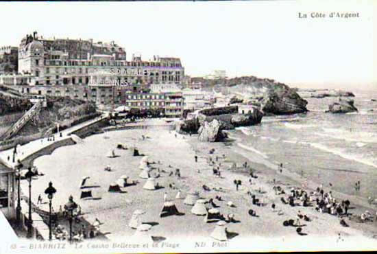 Cartes postales anciennes > CARTES POSTALES > carte postale ancienne > cartes-postales-ancienne.com Nouvelle aquitaine Pyrenees atlantiques Biarritz