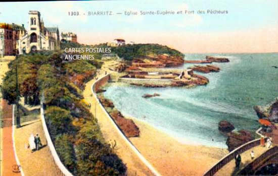 Cartes postales anciennes > CARTES POSTALES > carte postale ancienne > cartes-postales-ancienne.com Nouvelle aquitaine Pyrenees atlantiques Biarritz