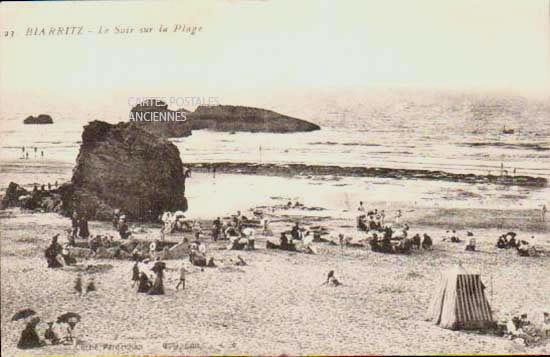 Cartes postales anciennes > CARTES POSTALES > carte postale ancienne > cartes-postales-ancienne.com Nouvelle aquitaine Pyrenees atlantiques Biarritz