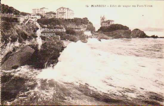 Cartes postales anciennes > CARTES POSTALES > carte postale ancienne > cartes-postales-ancienne.com Nouvelle aquitaine Pyrenees atlantiques Biarritz