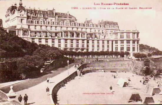 Cartes postales anciennes > CARTES POSTALES > carte postale ancienne > cartes-postales-ancienne.com Nouvelle aquitaine Pyrenees atlantiques Biarritz