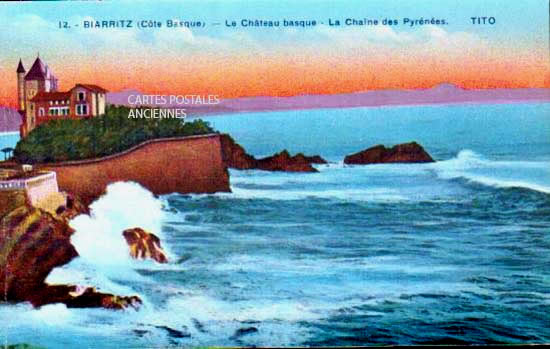 Cartes postales anciennes > CARTES POSTALES > carte postale ancienne > cartes-postales-ancienne.com Nouvelle aquitaine Pyrenees atlantiques Biarritz