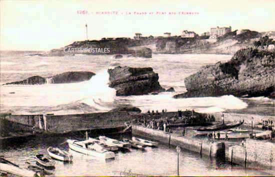 Cartes postales anciennes > CARTES POSTALES > carte postale ancienne > cartes-postales-ancienne.com Nouvelle aquitaine Pyrenees atlantiques Biarritz