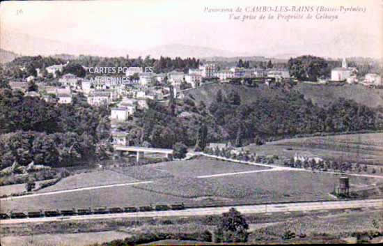 Cartes postales anciennes > CARTES POSTALES > carte postale ancienne > cartes-postales-ancienne.com Nouvelle aquitaine Pyrenees atlantiques Cambo Les Bains