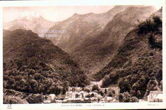 Cartes postales anciennes > CARTES POSTALES > carte postale ancienne > cartes-postales-ancienne.com Nouvelle aquitaine Pyrenees atlantiques Eaux Chaudes