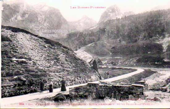 Cartes postales anciennes > CARTES POSTALES > carte postale ancienne > cartes-postales-ancienne.com Nouvelle aquitaine Pyrenees atlantiques Eaux Chaudes