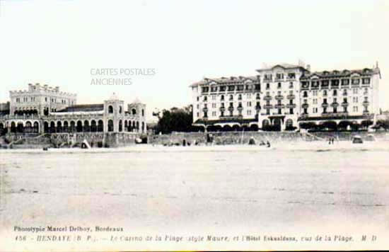 Cartes postales anciennes > CARTES POSTALES > carte postale ancienne > cartes-postales-ancienne.com Nouvelle aquitaine Pyrenees atlantiques Hendaye