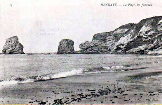 Cartes postales anciennes > CARTES POSTALES > carte postale ancienne > cartes-postales-ancienne.com Nouvelle aquitaine Pyrenees atlantiques Hendaye