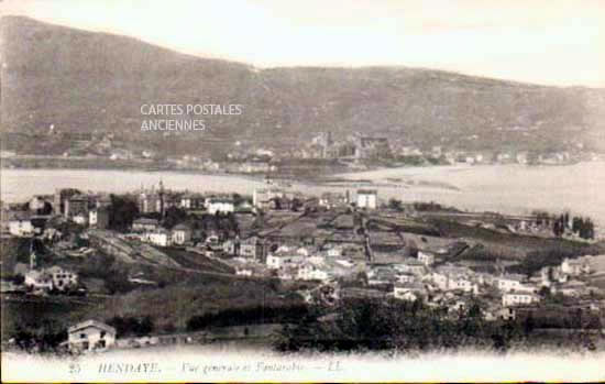 Cartes postales anciennes > CARTES POSTALES > carte postale ancienne > cartes-postales-ancienne.com Nouvelle aquitaine Pyrenees atlantiques Hendaye