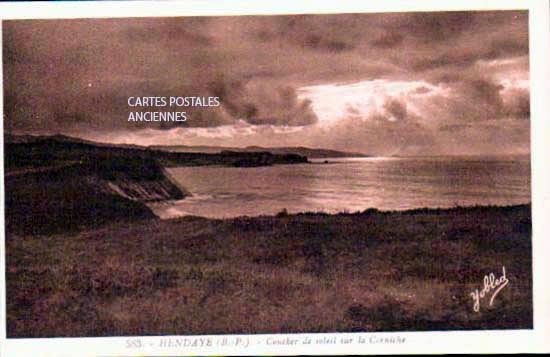 Cartes postales anciennes > CARTES POSTALES > carte postale ancienne > cartes-postales-ancienne.com Nouvelle aquitaine Pyrenees atlantiques Hendaye