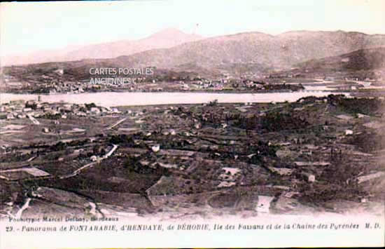 Cartes postales anciennes > CARTES POSTALES > carte postale ancienne > cartes-postales-ancienne.com Nouvelle aquitaine Pyrenees atlantiques Hendaye