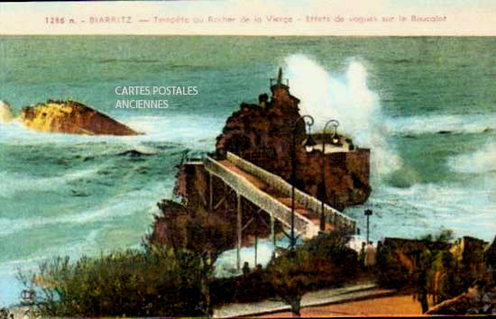 Cartes postales anciennes > CARTES POSTALES > carte postale ancienne > cartes-postales-ancienne.com Nouvelle aquitaine Pyrenees atlantiques Biarritz