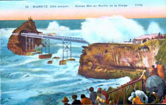 Cartes postales anciennes > CARTES POSTALES > carte postale ancienne > cartes-postales-ancienne.com Nouvelle aquitaine Pyrenees atlantiques Biarritz