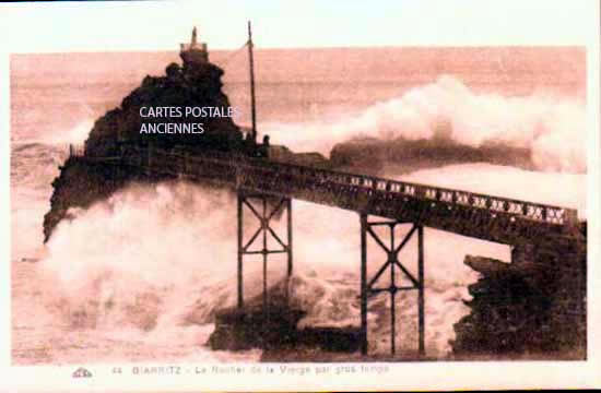 Cartes postales anciennes > CARTES POSTALES > carte postale ancienne > cartes-postales-ancienne.com Nouvelle aquitaine Pyrenees atlantiques Biarritz