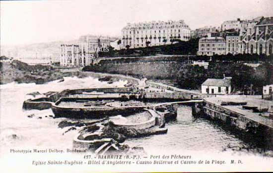 Cartes postales anciennes > CARTES POSTALES > carte postale ancienne > cartes-postales-ancienne.com Nouvelle aquitaine Pyrenees atlantiques Biarritz