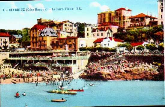 Cartes postales anciennes > CARTES POSTALES > carte postale ancienne > cartes-postales-ancienne.com Nouvelle aquitaine Pyrenees atlantiques Biarritz