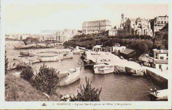 Cartes postales anciennes > CARTES POSTALES > carte postale ancienne > cartes-postales-ancienne.com Nouvelle aquitaine Pyrenees atlantiques Biarritz