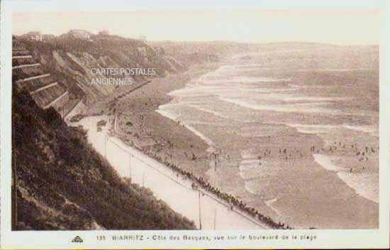 Cartes postales anciennes > CARTES POSTALES > carte postale ancienne > cartes-postales-ancienne.com Nouvelle aquitaine Pyrenees atlantiques Biarritz