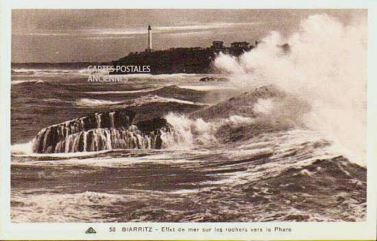 Cartes postales anciennes > CARTES POSTALES > carte postale ancienne > cartes-postales-ancienne.com Nouvelle aquitaine Pyrenees atlantiques Biarritz