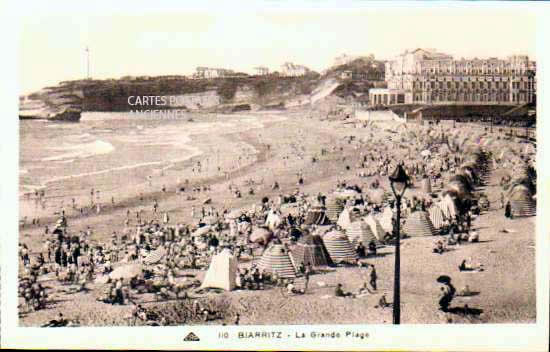 Cartes postales anciennes > CARTES POSTALES > carte postale ancienne > cartes-postales-ancienne.com Nouvelle aquitaine Pyrenees atlantiques Biarritz