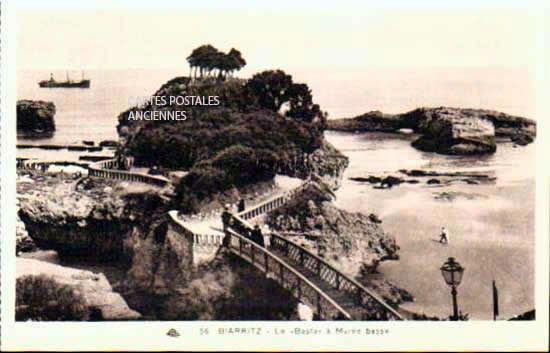 Cartes postales anciennes > CARTES POSTALES > carte postale ancienne > cartes-postales-ancienne.com Nouvelle aquitaine Pyrenees atlantiques Biarritz