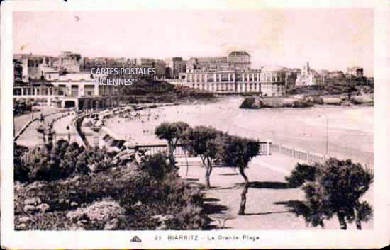 Cartes postales anciennes > CARTES POSTALES > carte postale ancienne > cartes-postales-ancienne.com Nouvelle aquitaine Pyrenees atlantiques Biarritz