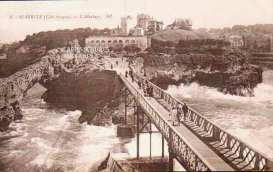 Cartes postales anciennes > CARTES POSTALES > carte postale ancienne > cartes-postales-ancienne.com Nouvelle aquitaine Pyrenees atlantiques Biarritz