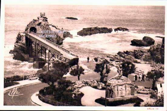 Cartes postales anciennes > CARTES POSTALES > carte postale ancienne > cartes-postales-ancienne.com Nouvelle aquitaine Pyrenees atlantiques Biarritz